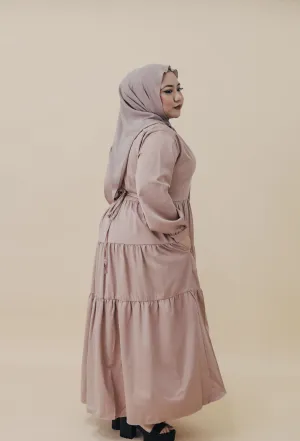 AMAL MAXI DRESS - LATTE