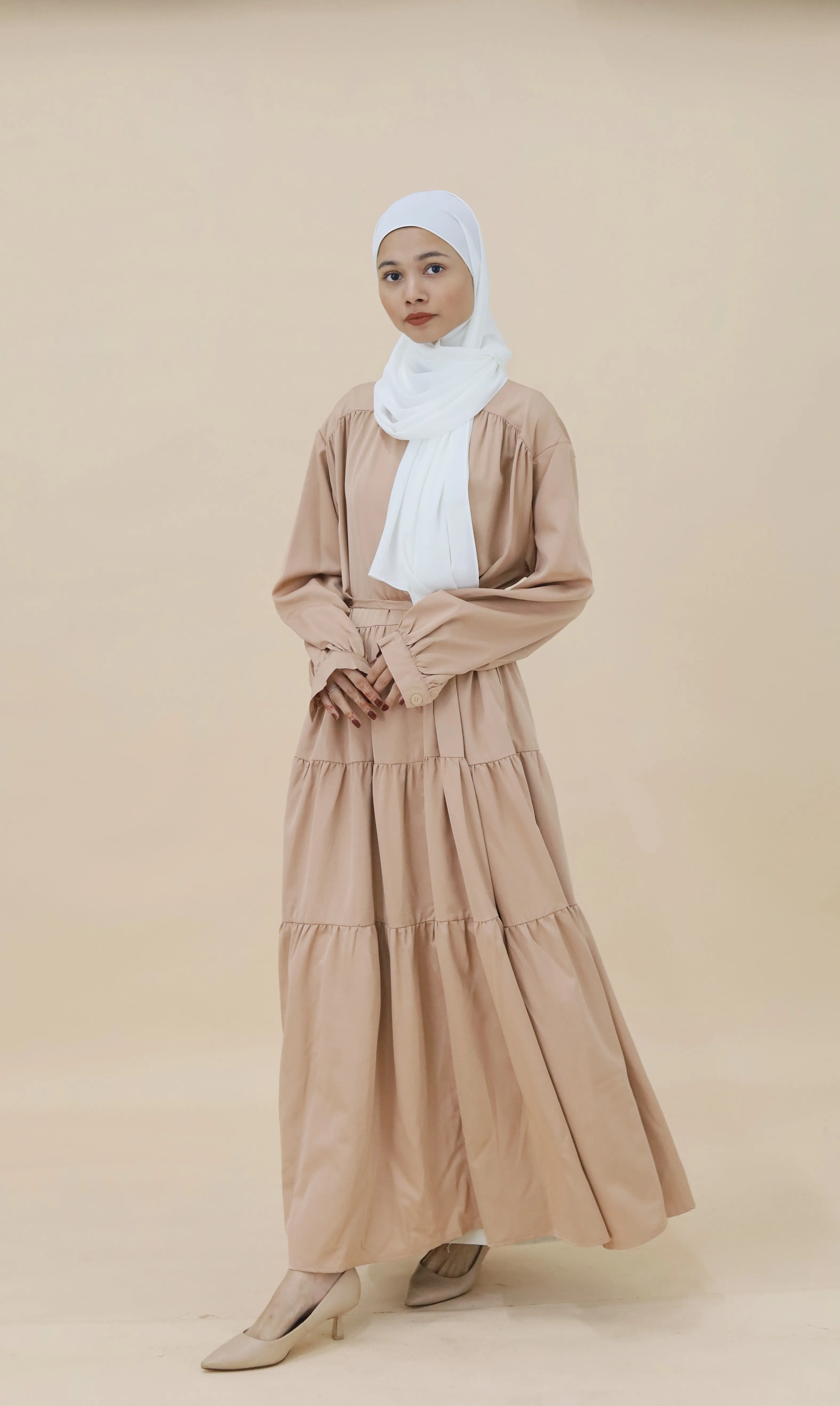 AMAL MAXI DRESS - SAND