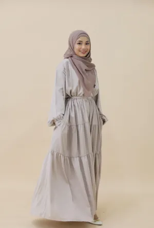 AMAL MAXI DRESS - TAUPE