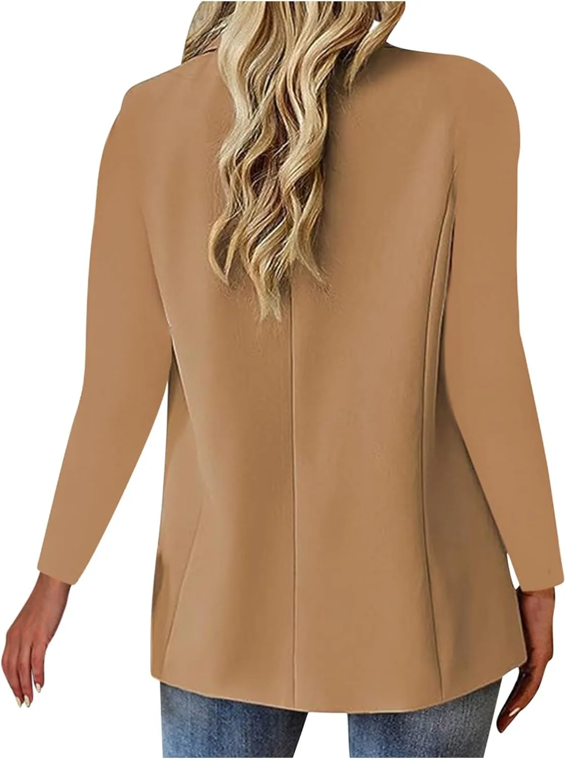 Blazers for Women Business Casual Jackets Long Sleeve Open Front Cardigan Work Suit 2024 Trendy Blazer with Pockets