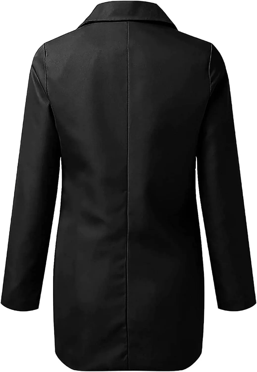 Blazers for Women Business Casual Plus Size Long Sleeve Work Office Jackets Lapel Open Front Blazer with Pockets