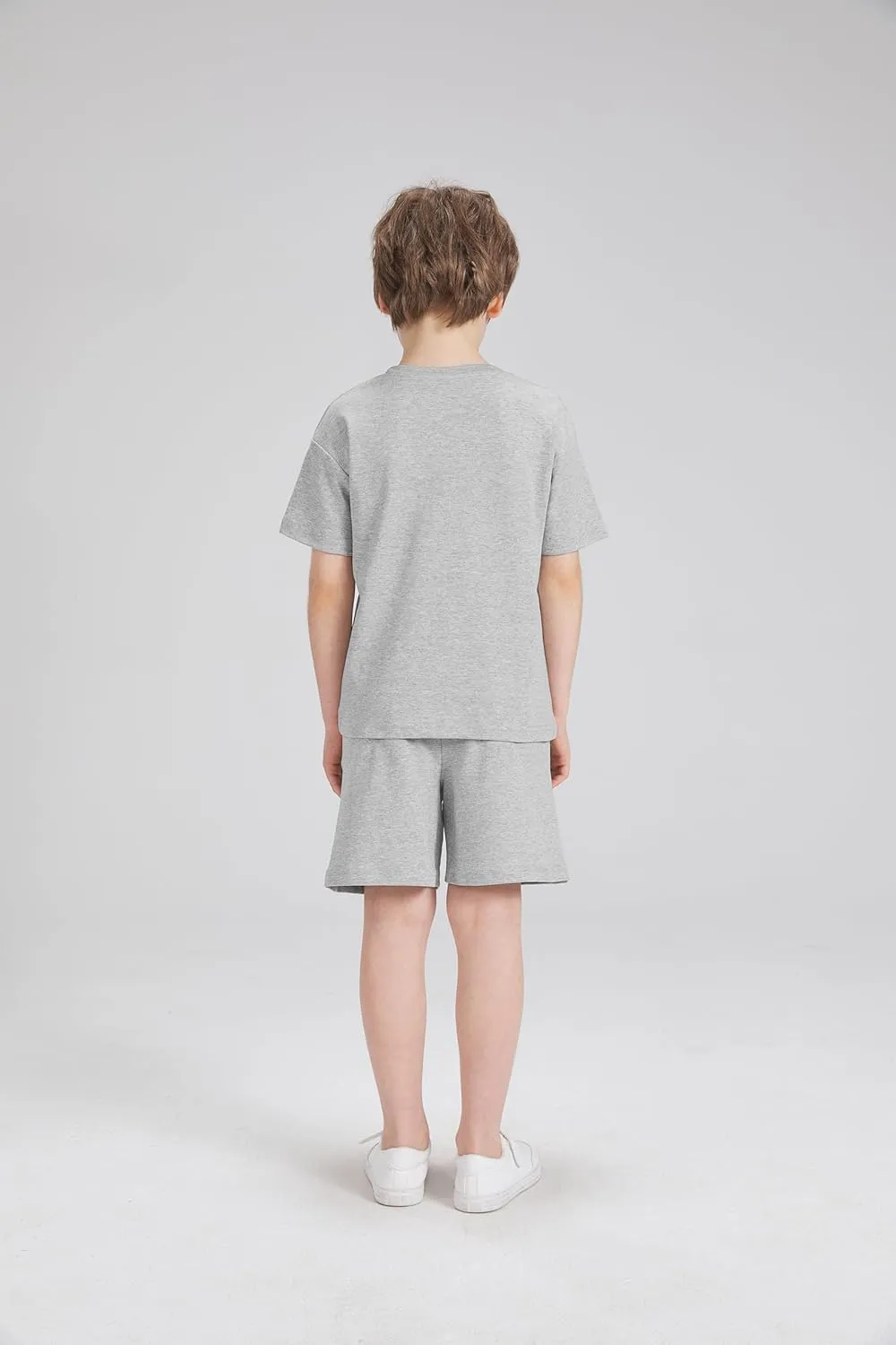 Boys' Clothing Sets Summer Outfits 2 Piece Short Sleeve Tops Shorts 2025 Casual Tracksuits