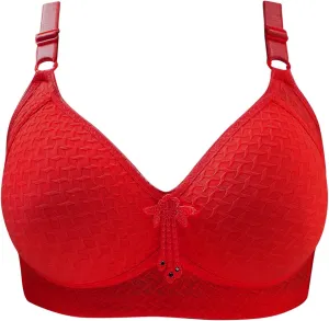 Comfortable Push up Bras for Women No Underwire Lace Bralettes 18-Hour Ultimate Lift Wireless Full Coverage Bras 2023