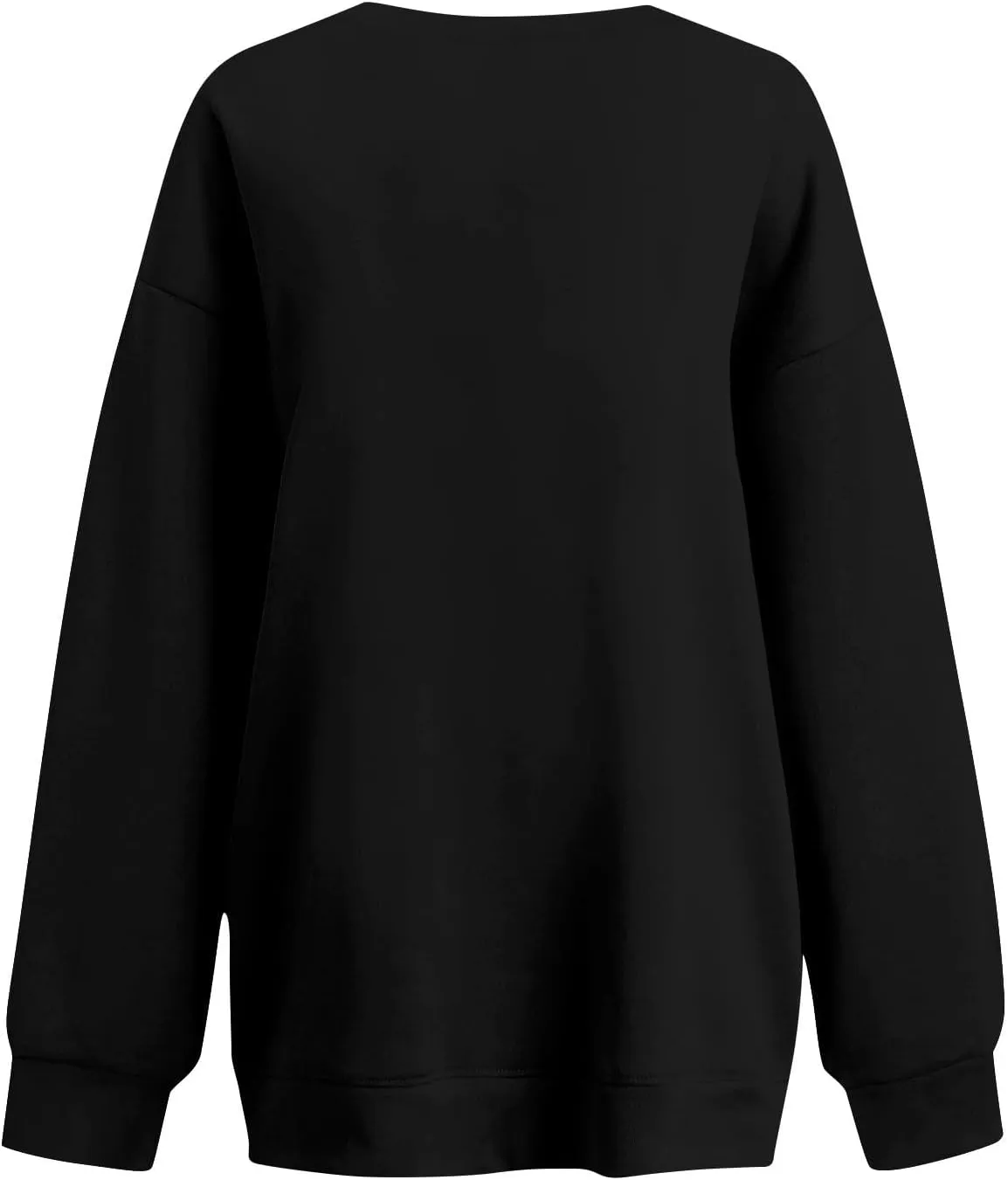 Cute Ghost Halloween Sweatshirts Women Funny Pumpkin Graphic Sweatshirt Spooky Season Party Tops Fall Sweater