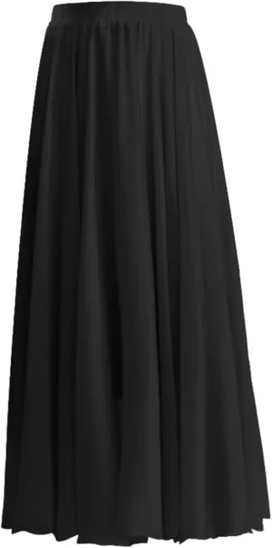 Flowy Long Maxi Skirts Women Boho Floral Elastic High Waist Tiered Pleated Summer Casual Beach Skirt