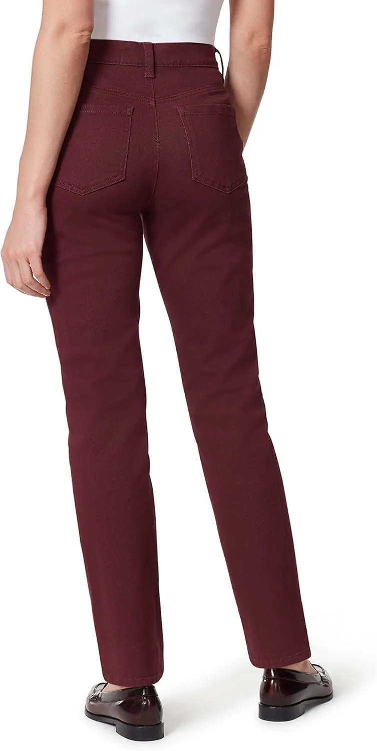 Gloria Vanderbilt Women's Amanda Classic High Rise Tapered Jean