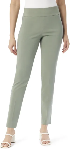 Gloria Vanderbilt Women's Pull on Tummy Slimmer Trouser Pant Standard