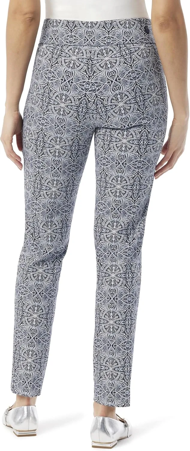 Gloria Vanderbilt Women's Pull on Tummy Slimmer Trouser Pant Standard