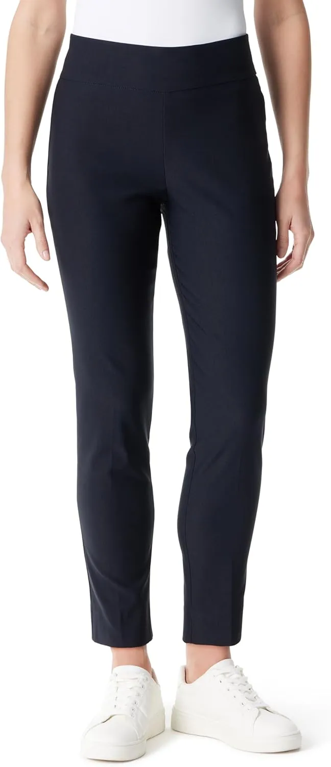 Gloria Vanderbilt Women's Pull on Tummy Slimmer Trouser Pant Standard