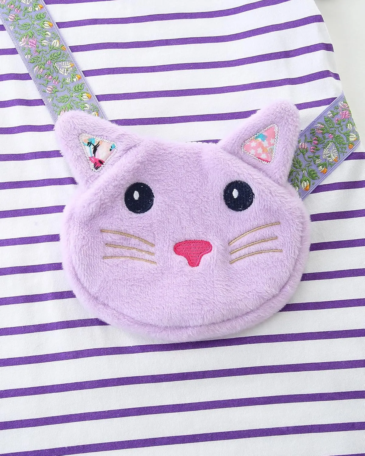 Hongshilian Toddler Girls Cotton Casual Dress Summer Playwear Short Sleeve Shirt Dresses
