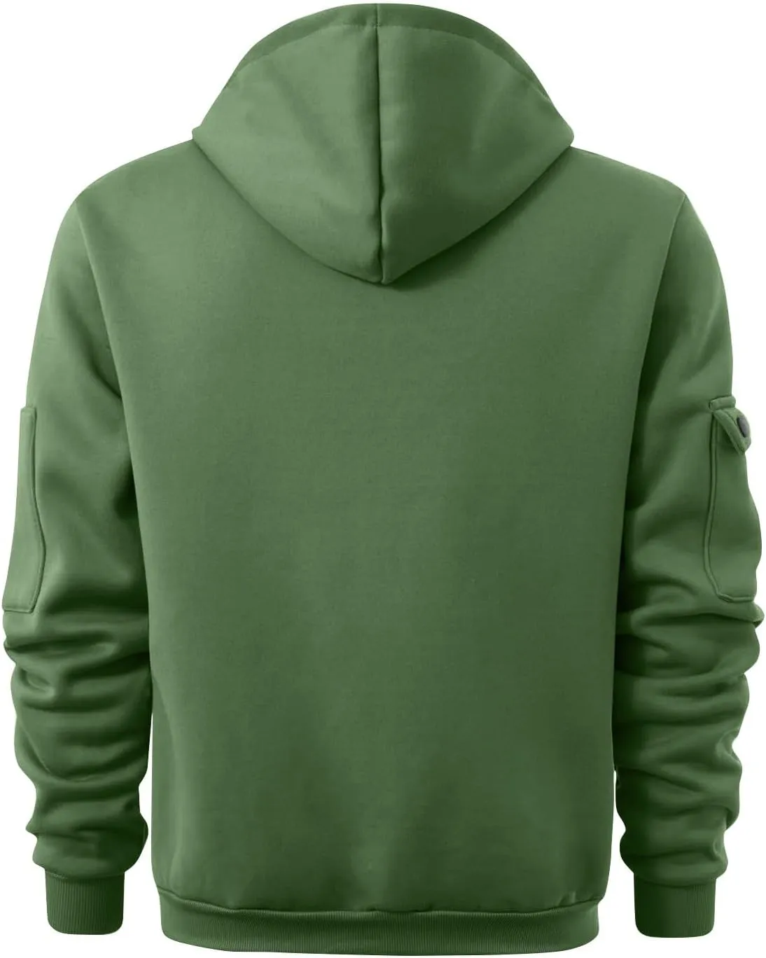 Hoodies for Men Quarter Zip Pullover Tactical Sweatshirt Casual Vintage Long Sleeve Workout Hoodie With Pockets