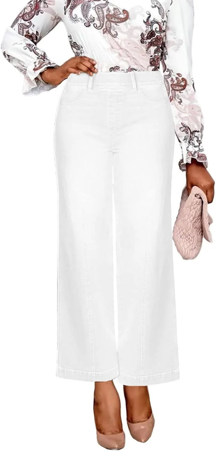 Jeans for Women 2025 Summer Trendy Boyfriend High Waisted Cargo Sweatpants Vintage Stretchy Pull On Denim Pants