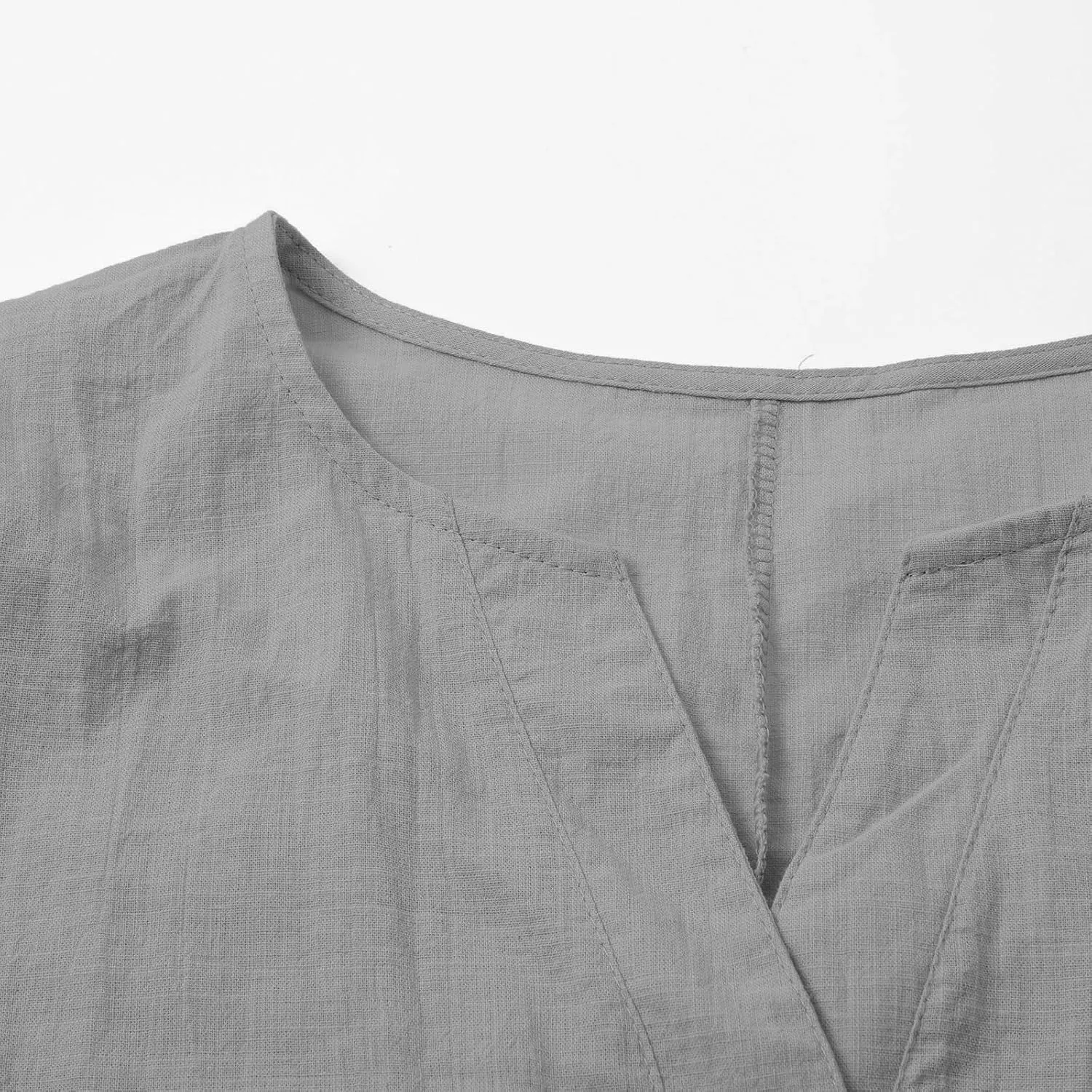 Linen Tops for Women 2025 Summer Trendy Short Sleeve Tshirts Workout Button Down Plus Size Cotton Linen Shirt
