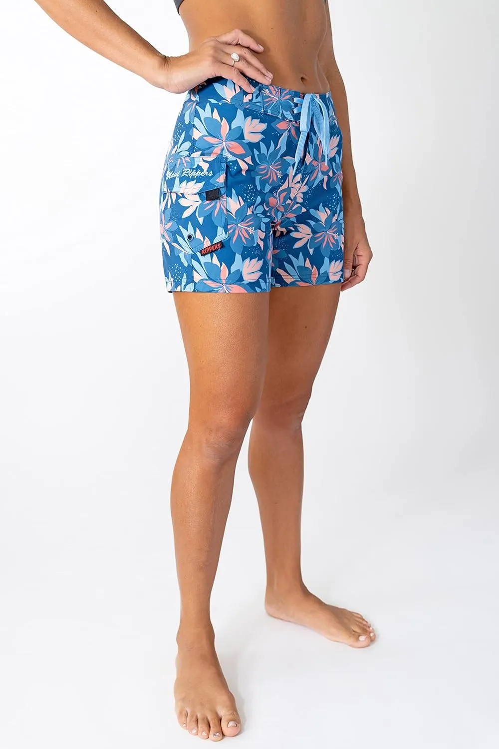 Maui Rippers Women’s 5" 4-Way Stretch Swim Shorts Boardshorts