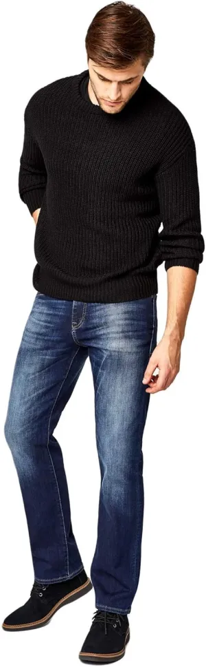 Mavi Men's Myles Mid-Rise Straight Leg Jeans