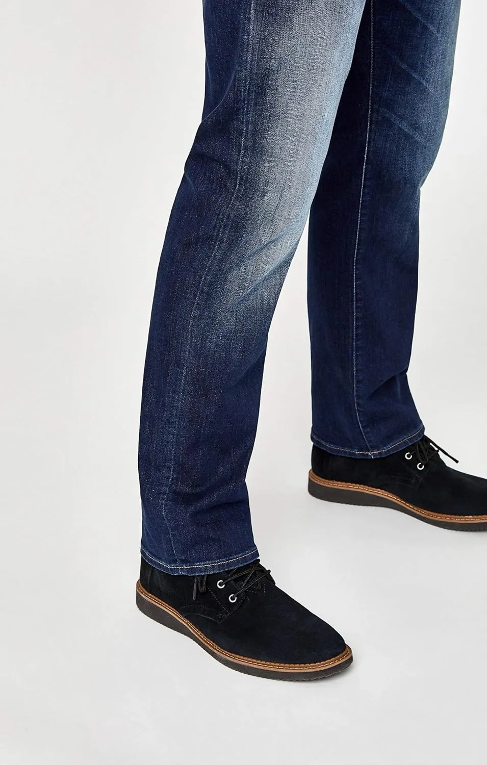 Mavi Men's Myles Mid-Rise Straight Leg Jeans