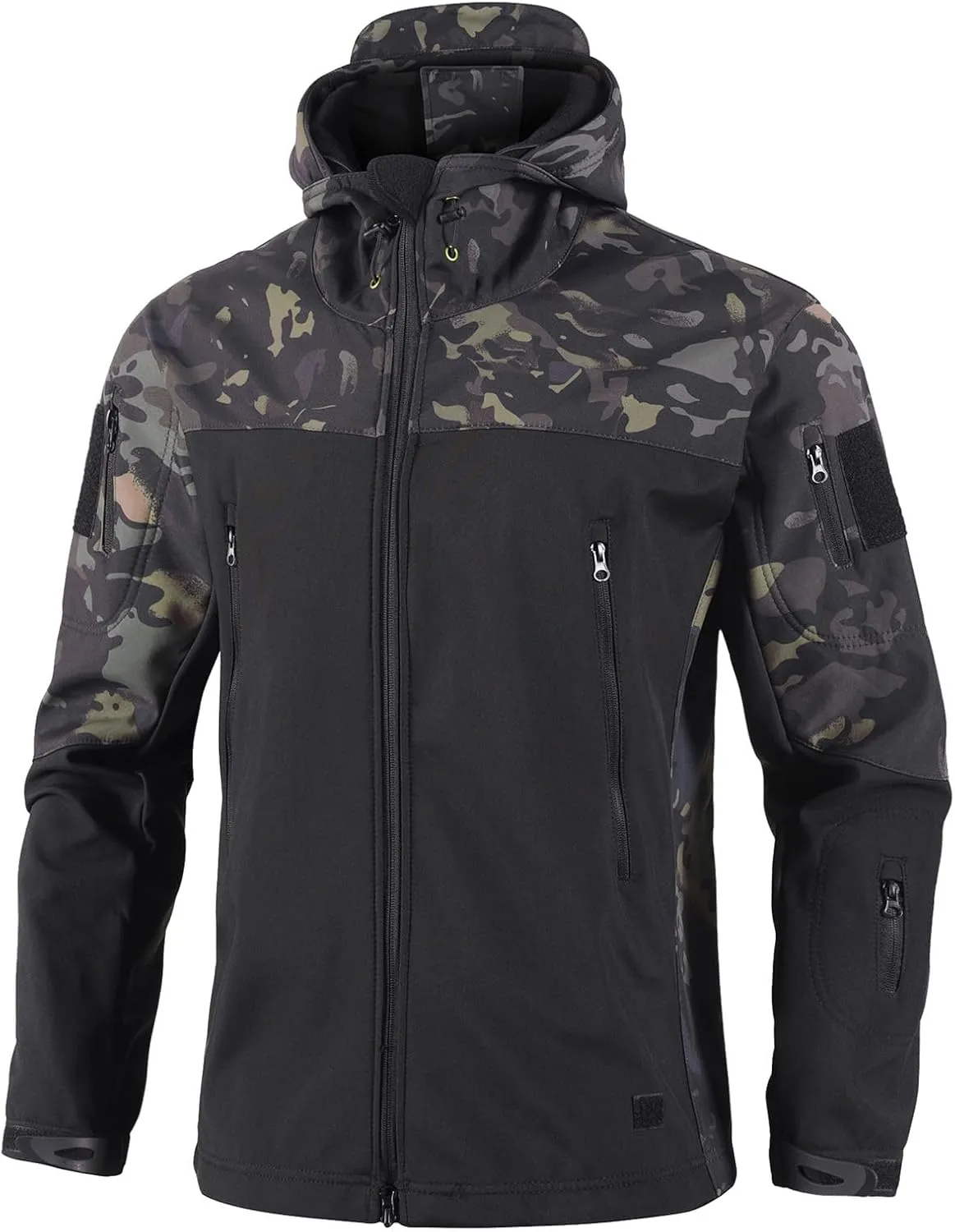 Mens 2 Piece Outfits Hikking Trucksuits for Men Tactical Combat Outdoor Fishing Climbing Outdoor Jacket and Sweatpant