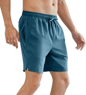 Mens Running Athletic Shorts 7 Inch Lightweight Quick Dry Sports Gym Workout Shorts with Zipper Pockets Big and Tall