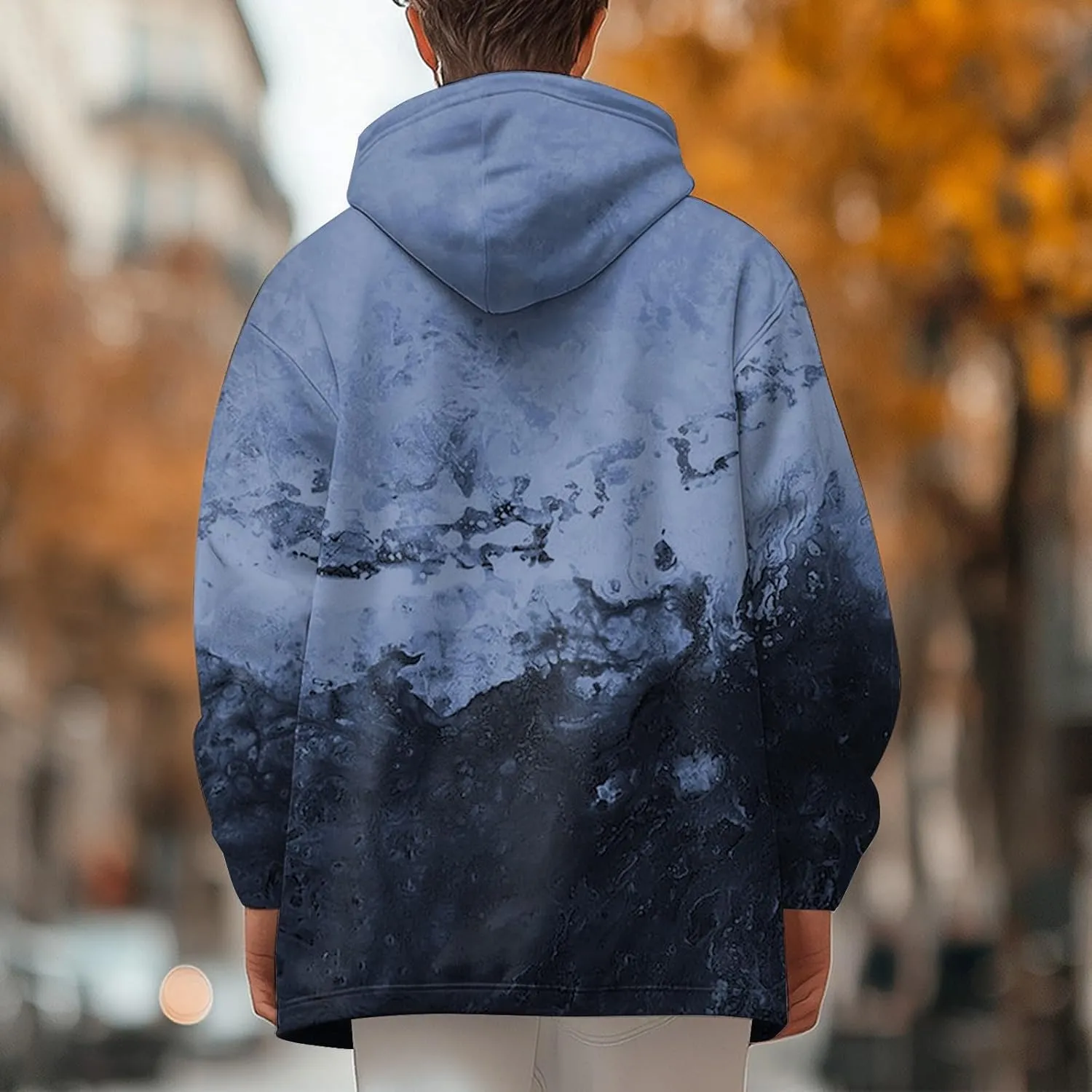 Mens Sherpa Hoodie Full-Zip Casual Fleece Hoodies Warm Winter Heavyweight Hooded