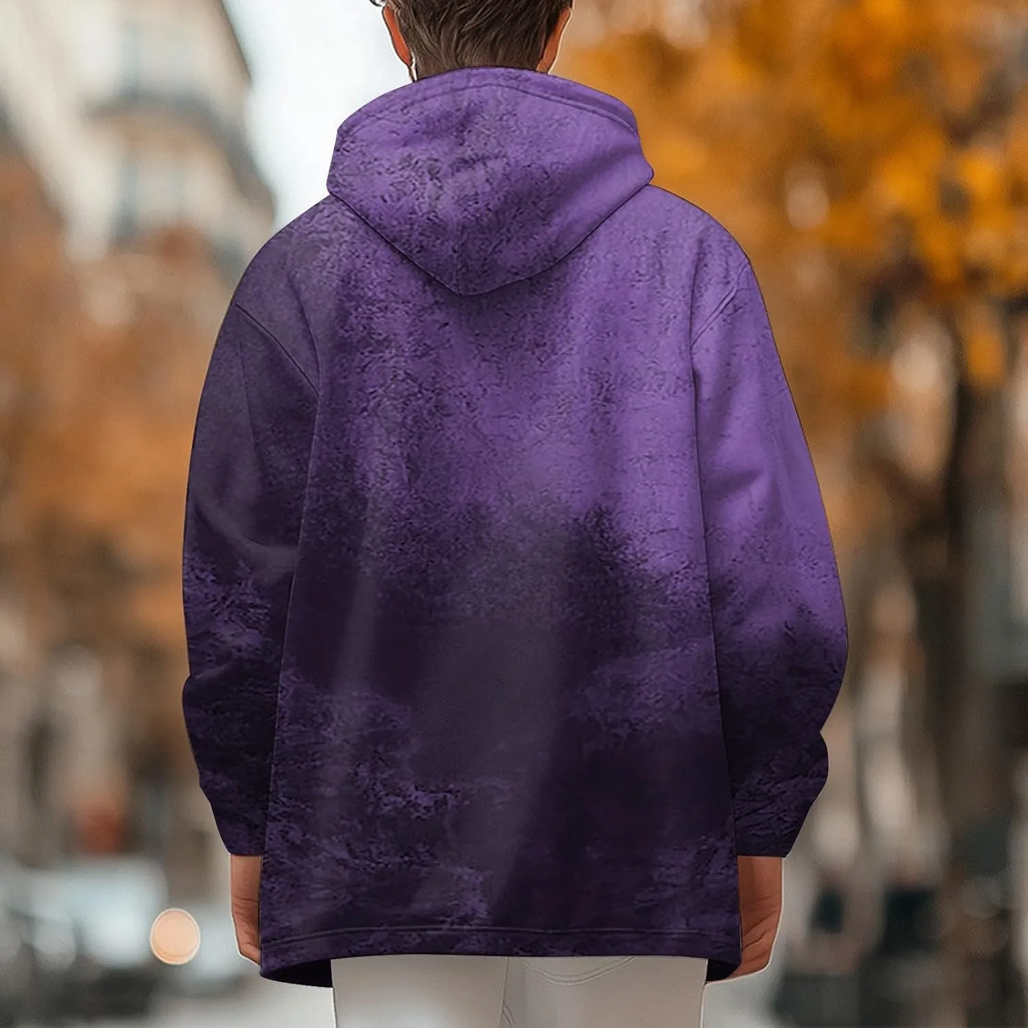 Mens Sherpa Hoodie Full-Zip Casual Fleece Hoodies Warm Winter Heavyweight Hooded