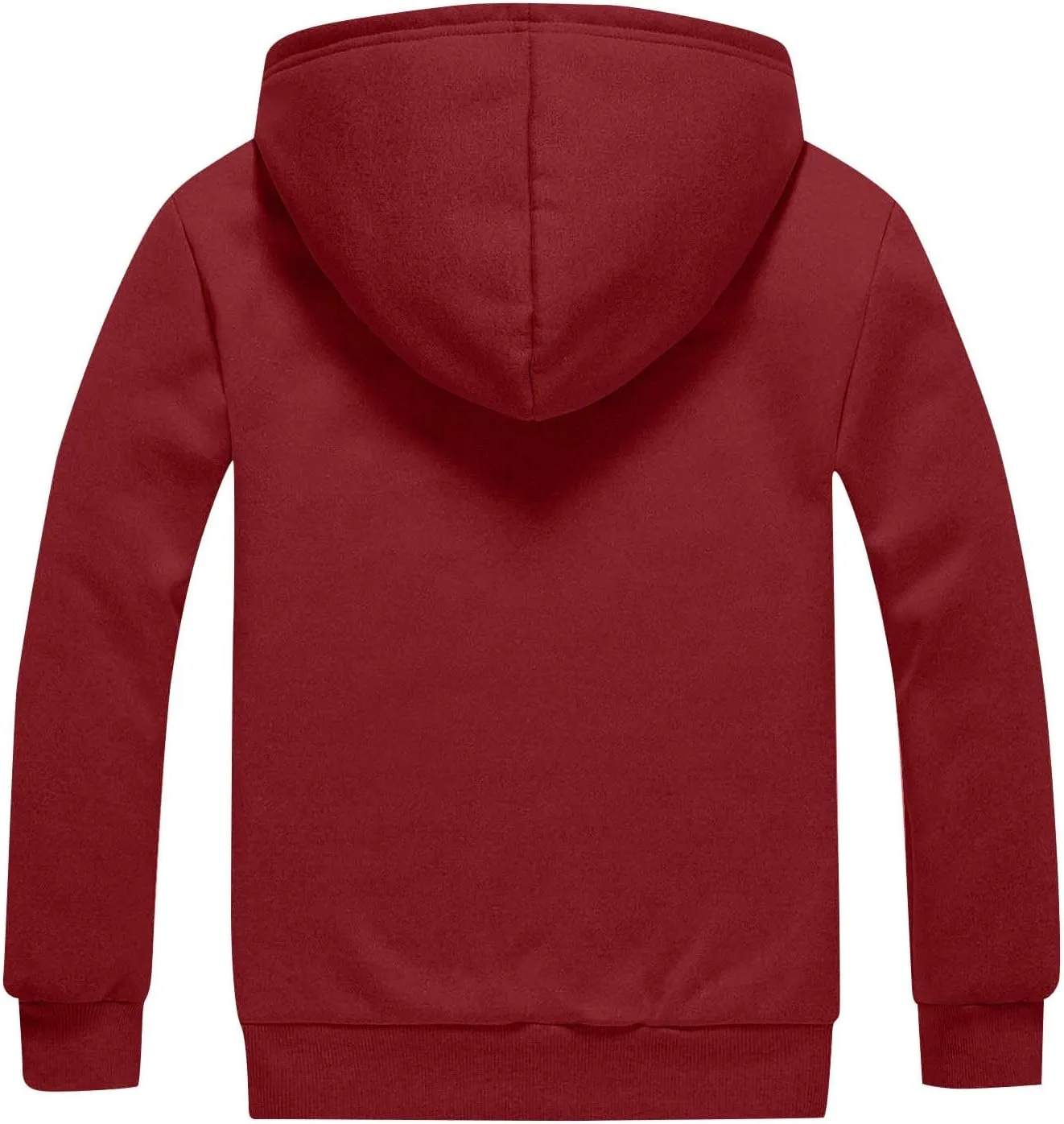 Mens Sherpa Hoodie Full-Zip Heavyweight Casual Sweatshirt Thermal Thick Fleece Hoodies