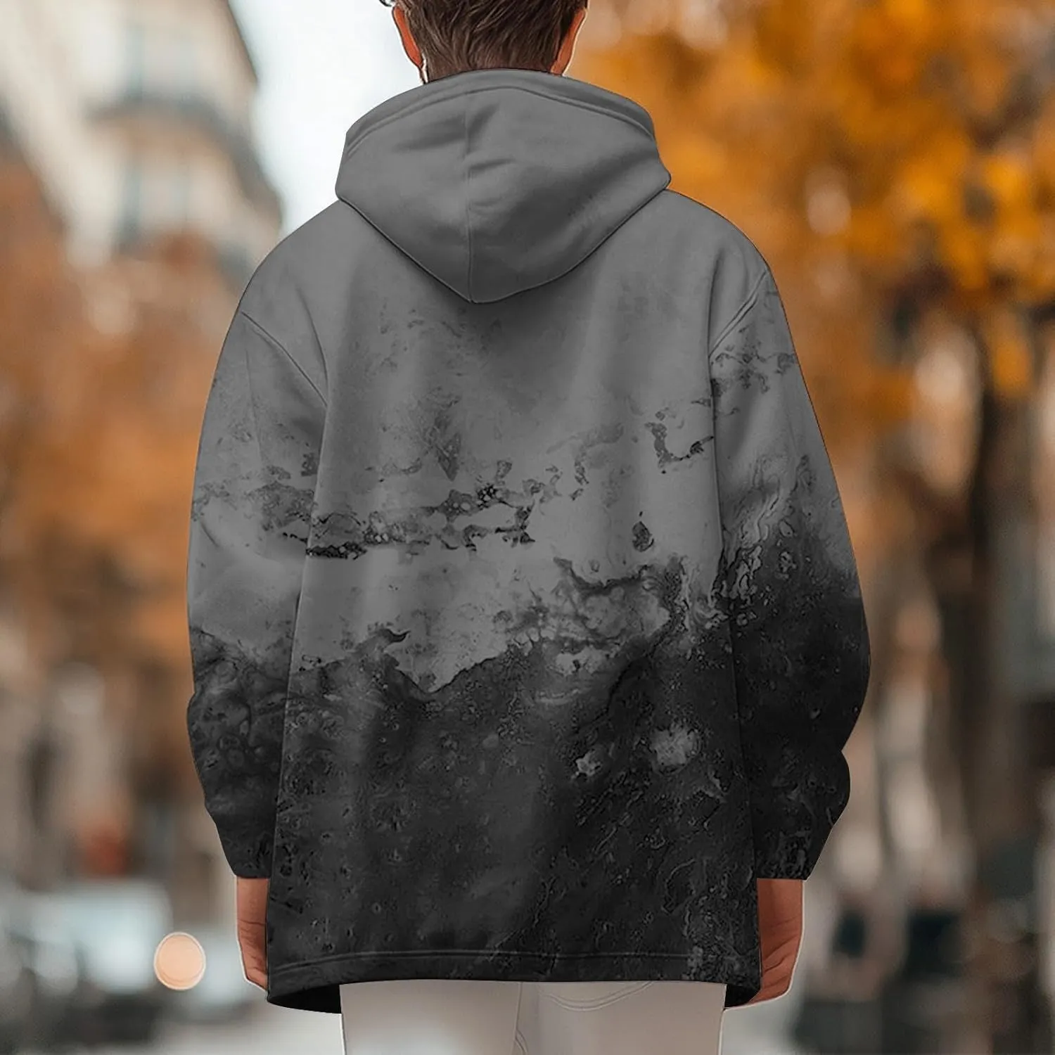 Mens Sherpa Lined Hoodie Full-Zip Heavyweight Fleece Sweatshirt Casual Winter Thermal Hooded