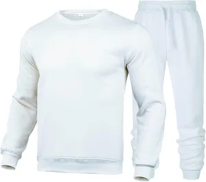 Men's Tracksuit 2 Piece Sweatsuit Set Sweatshirt Hoodie Corset Athletic Jogging Gym Activewear Sweat Track Suits