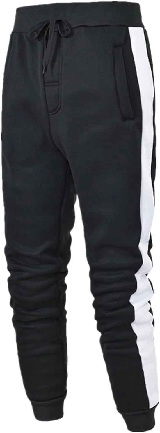 Men's Tracksuits Set 2 Piece Full Zip Casual Jacket Hoodie Sweatsuit Running Sport Pants Long Sleeve Outfits