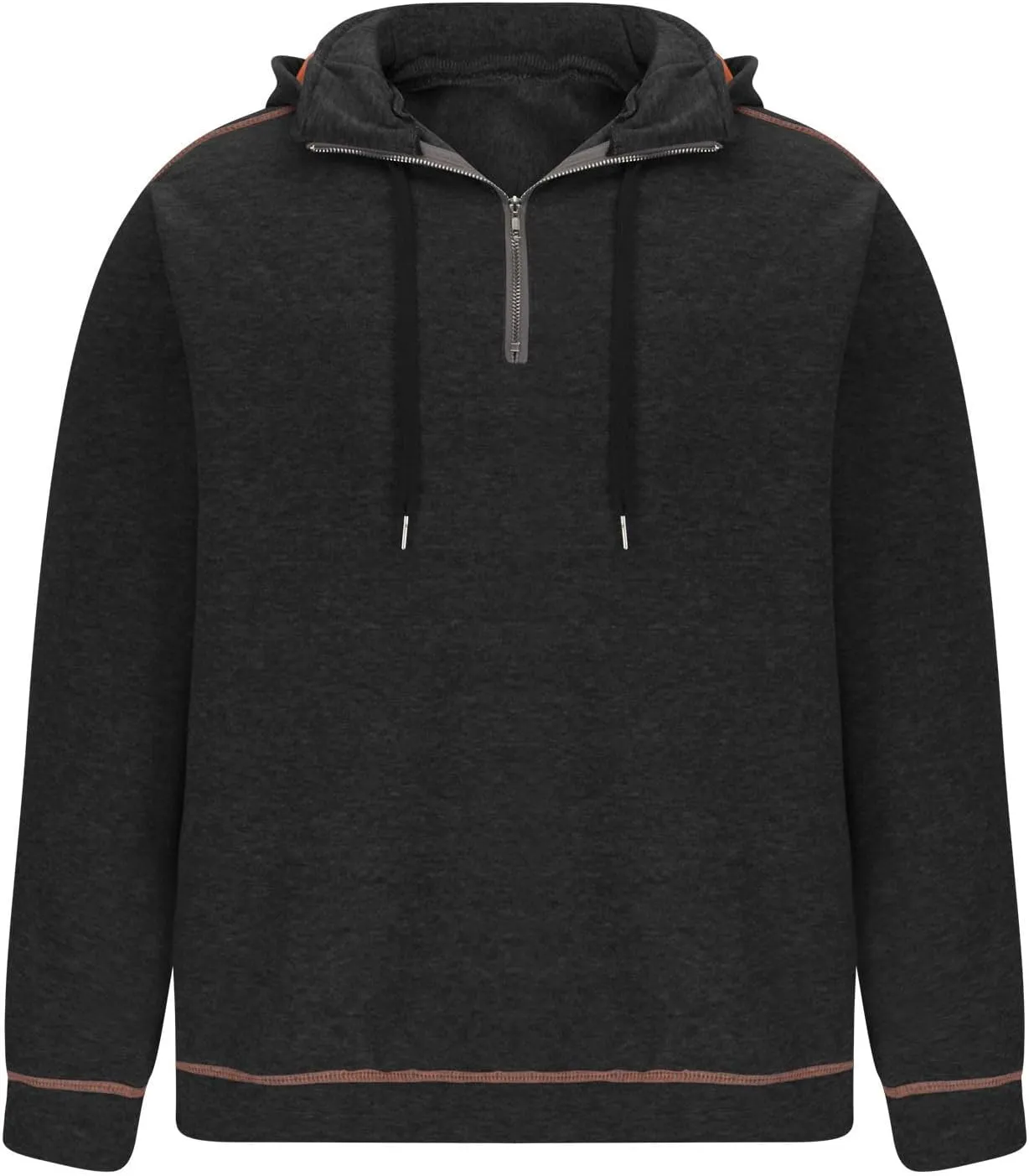 Men's Warm Military Tactical Sport Fleece Hoodie Jackets Winter Sweatshirt Quarter Zip Outdoor Adventure Pullover