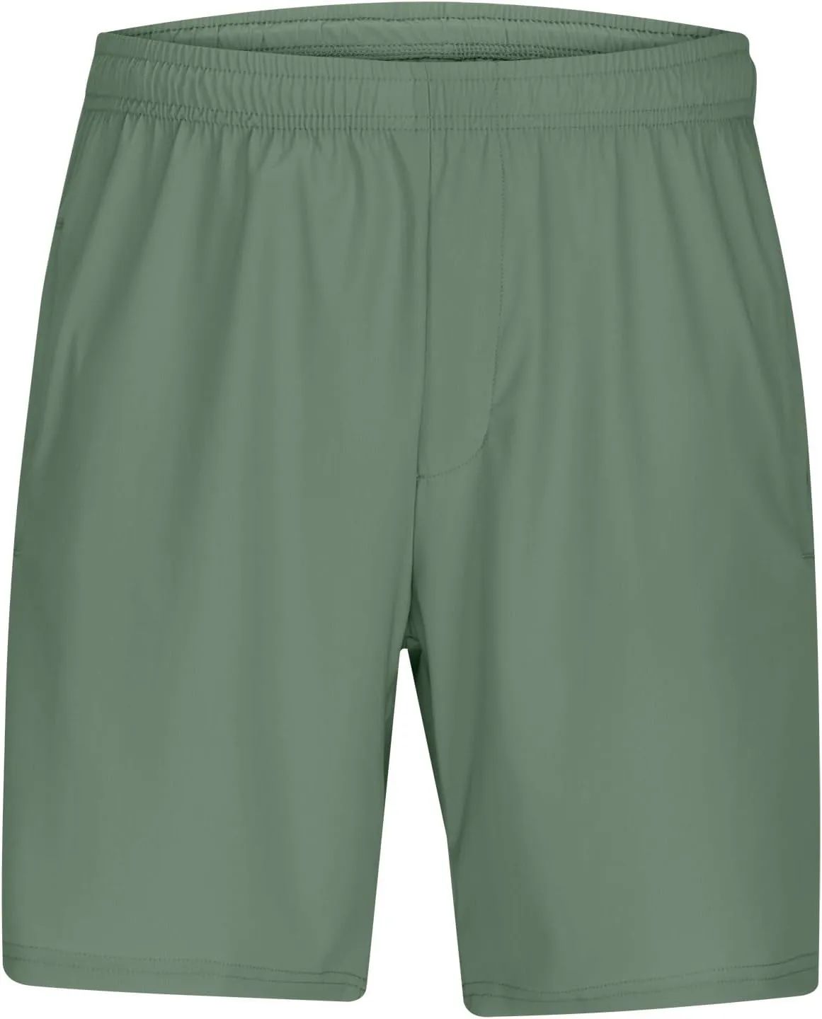 Men's Workout Training Shorts Summer Quick Dry Athletic Crop Pants Casual Elastic Waist Running Shorts with Pockets