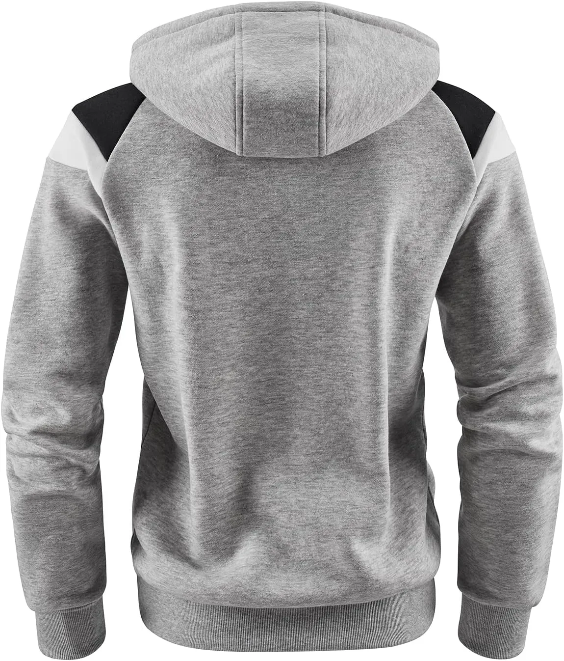 OHSNMAKSL Hoodies for Men sherpa Warm Fleece Hoodie Jacket Sweatshirt Full Zip Sport Workout Coats