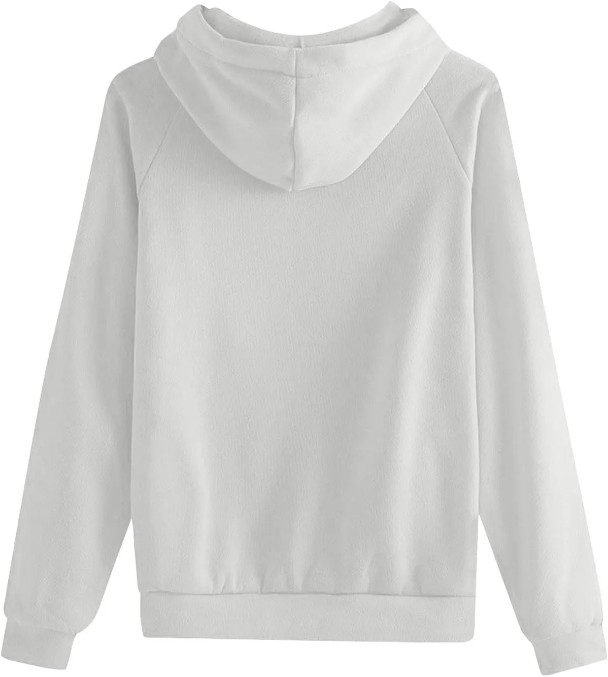 Oversized Hoodies for Women Fleece Plain Hooded Sweatshirts with Pocket Casual Drawstring Pullover Sweaters Y2k Tops