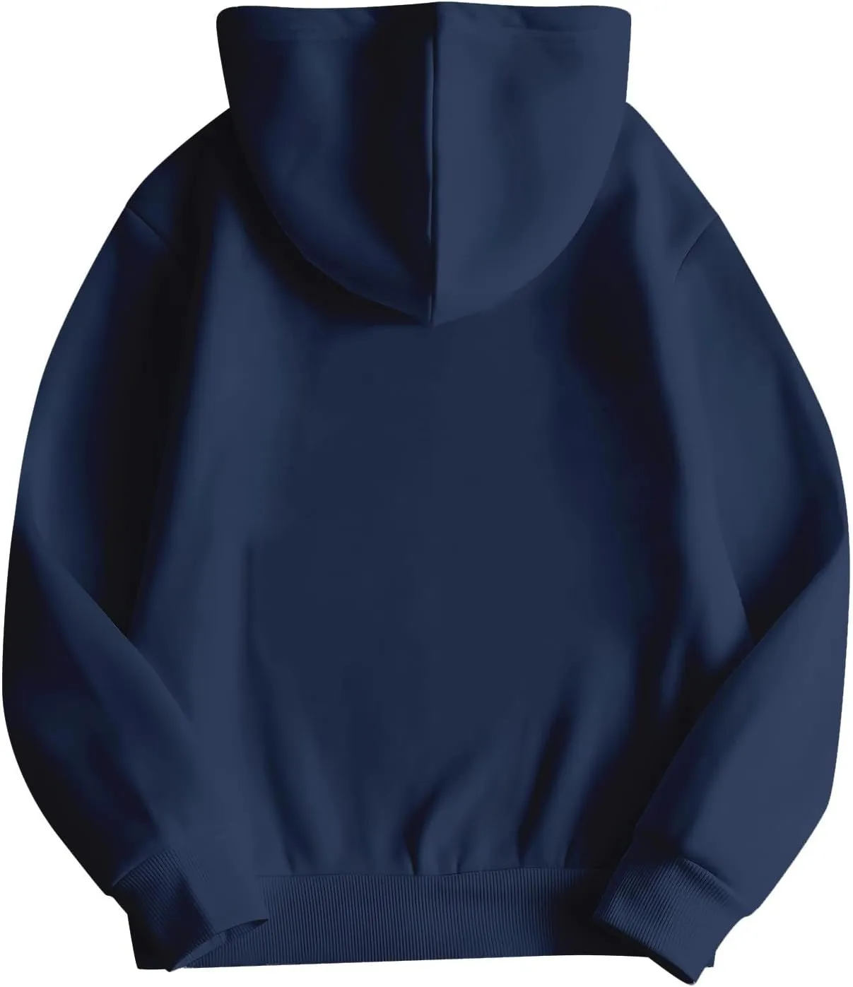 Oversized Hoodies for Women Fleece Plain Hooded Sweatshirts with Pocket Casual Long Sleeve Pullover Sweaters Y2k Tops