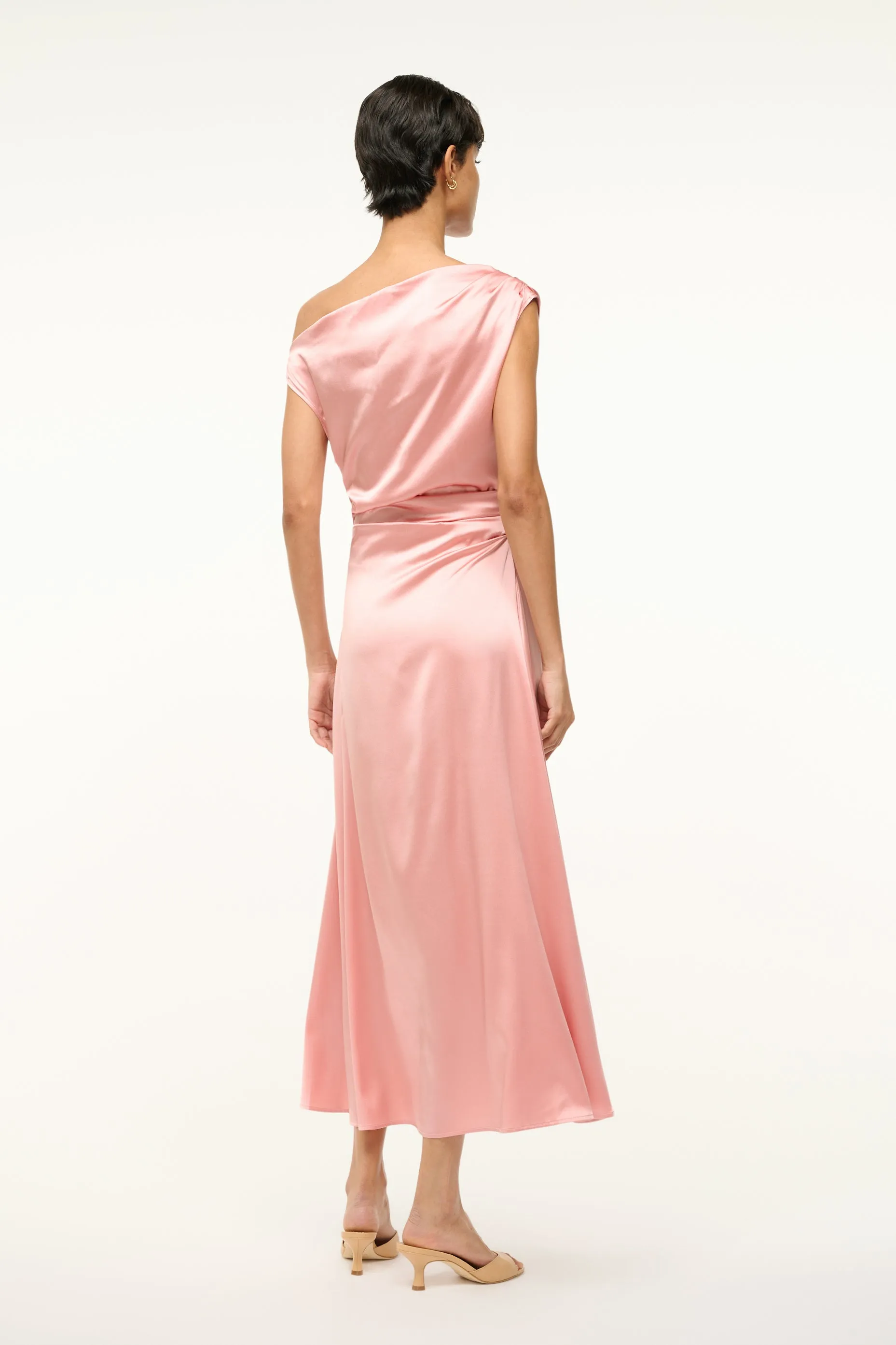 Phare Silk Dress Rose
