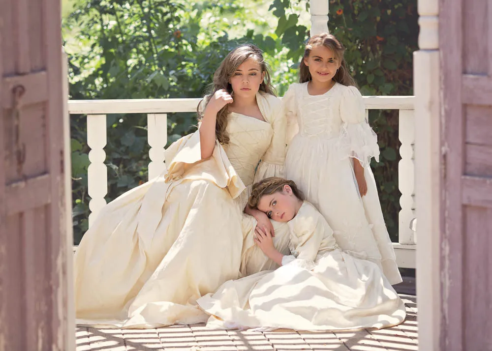 Rental - Silk Couture Victorian Gown - Photoprop