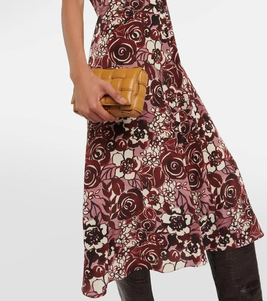 'S Max Mara Affetto floral silk midi dress