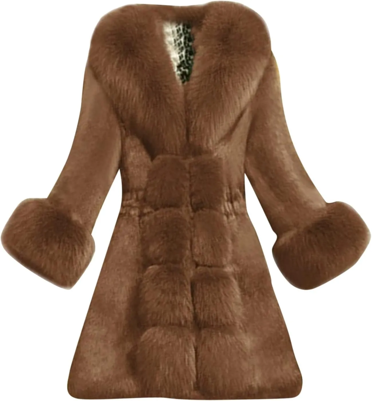SHAOBGE Womens Jackets Fall Women Lady Coat Winter Warm Long Sleeve Solid Outwear Coat Plush Jacket Warm Fleece Tops for