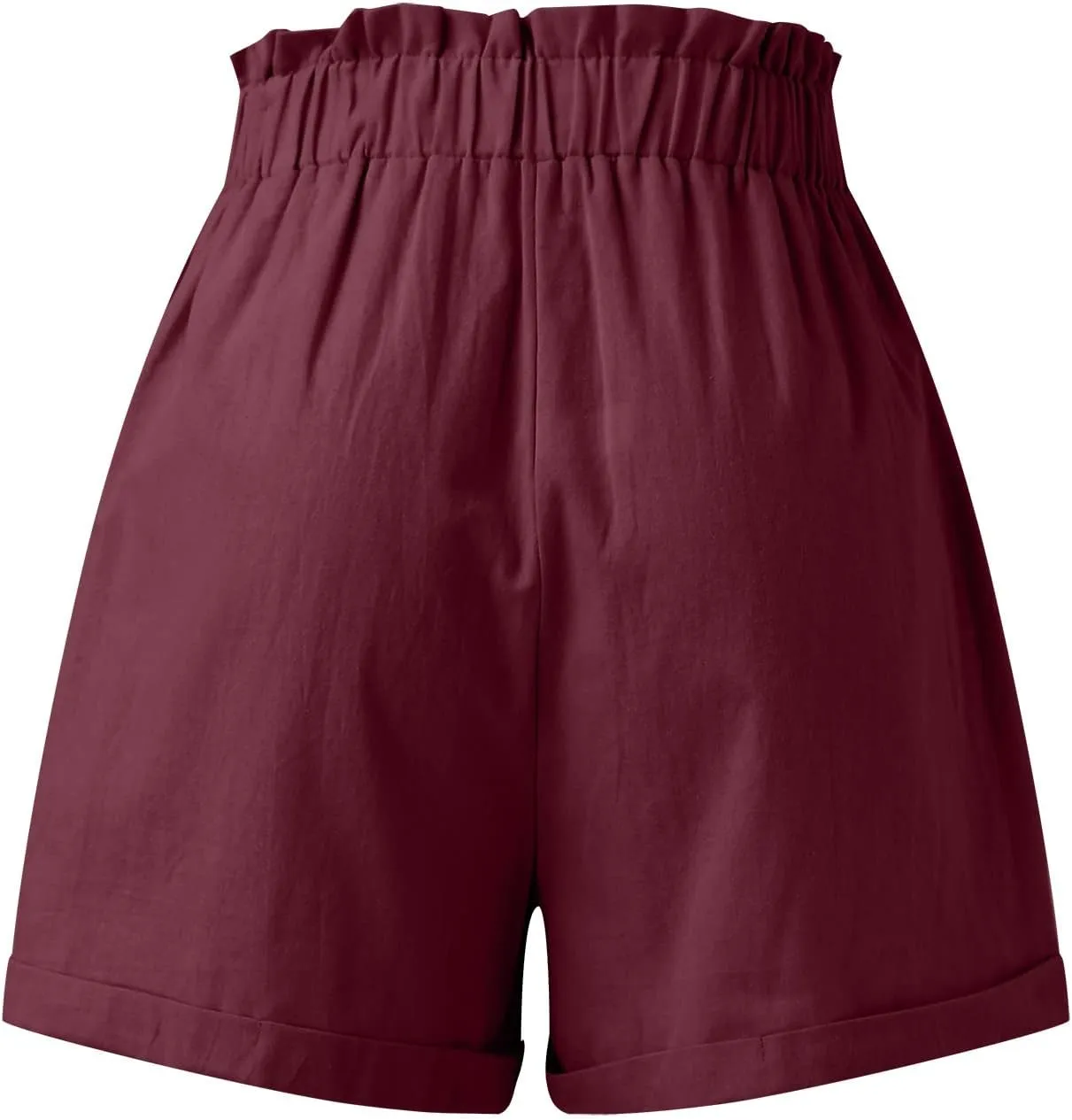 Shorts for Women Comfy Summer Shorts Elastic Waist Shorts Casual Lightweight Shorts Travel Shorts with Pockets