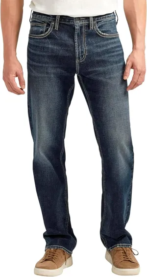 Silver Jeans Co. Men's Grayson Classic Fit Straight Leg Jeans