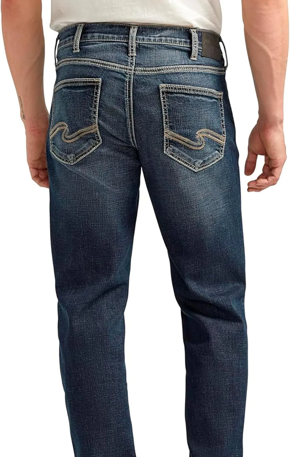 Silver Jeans Co. Men's Grayson Classic Fit Straight Leg Jeans