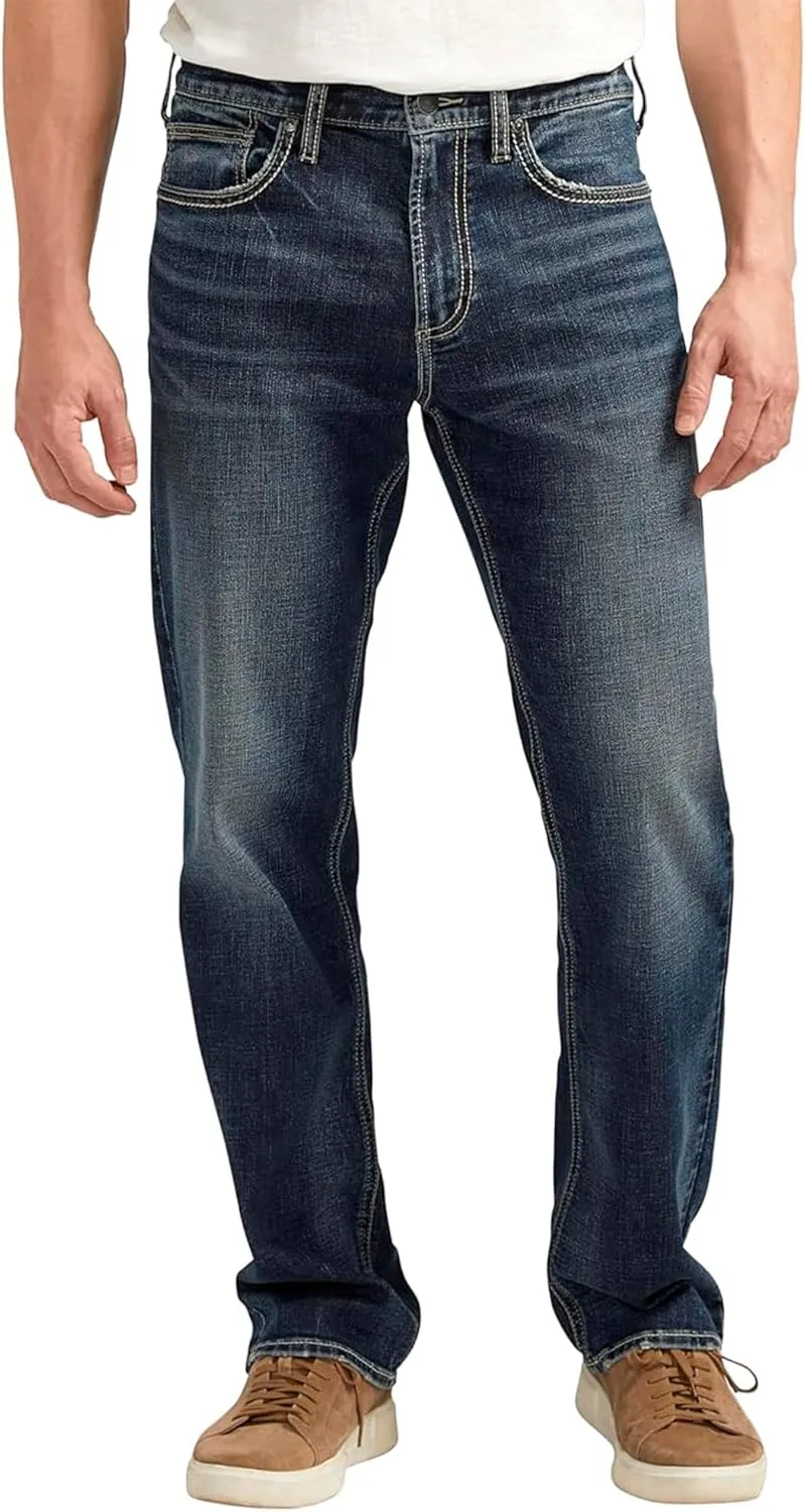 Silver Jeans Co. Men's Grayson Classic Fit Straight Leg Jeans