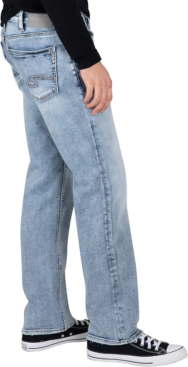 Silver Jeans Co. Men's Grayson Classic Fit Straight Leg Jeans