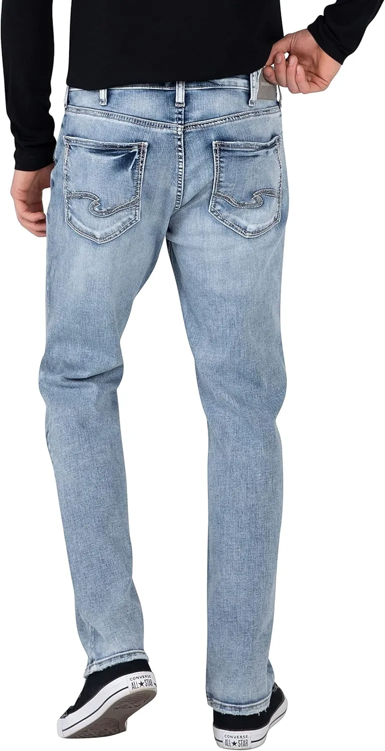 Silver Jeans Co. Men's Grayson Classic Fit Straight Leg Jeans