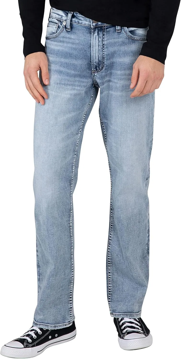 Silver Jeans Co. Men's Grayson Classic Fit Straight Leg Jeans