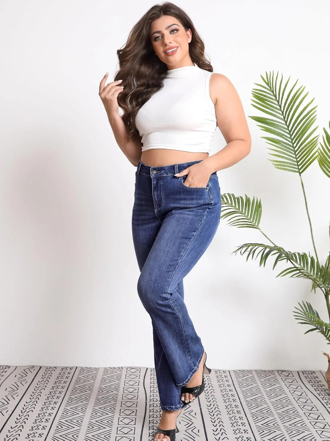 Straight Leg Jeans for Women Wide Leg Jeans for Women Trendy