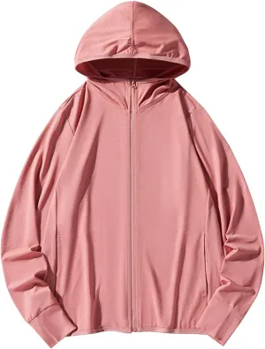 Sun Shirts for Women UV SPF UPF 50  Long Sleeve Rash Guard Running Hoodies Lightweight Quick Dry Outdoor Breathable Tops
