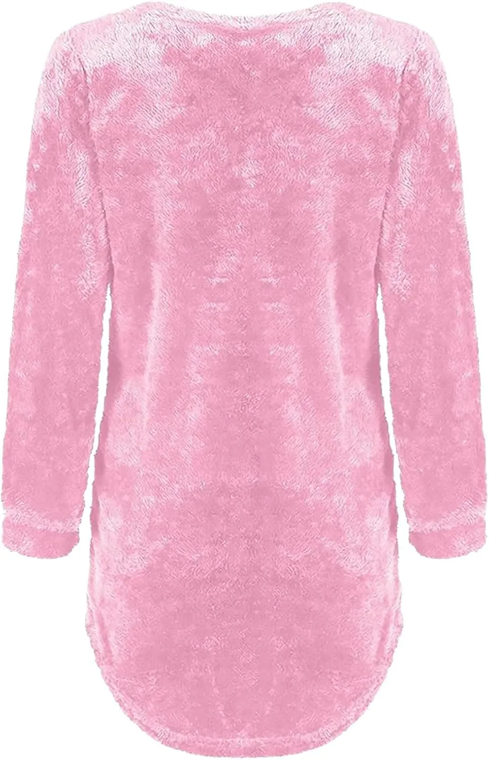 Sweatshirts for Women Comfort Hoodie for Anxiety Long Sleeve Winter Shirts Round Neck Casual Warm Cute Long Tops