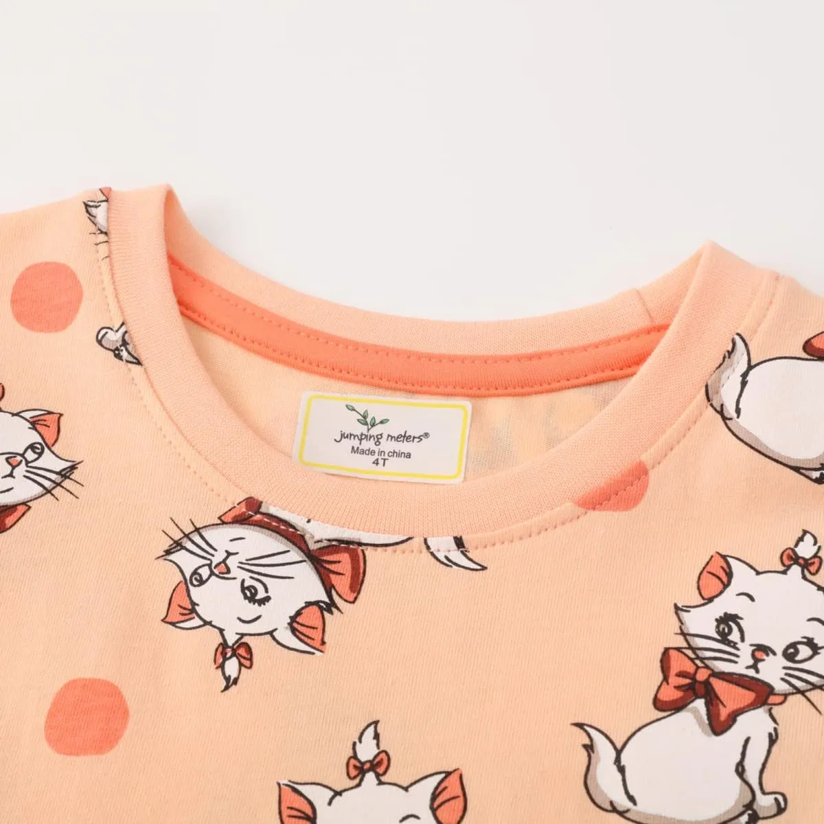 Toddler Girl Long Sleeve Dress Cotton Casual Basic Tunic Dresses Cartoon Applique Dress Kids Fall Winter Clothes