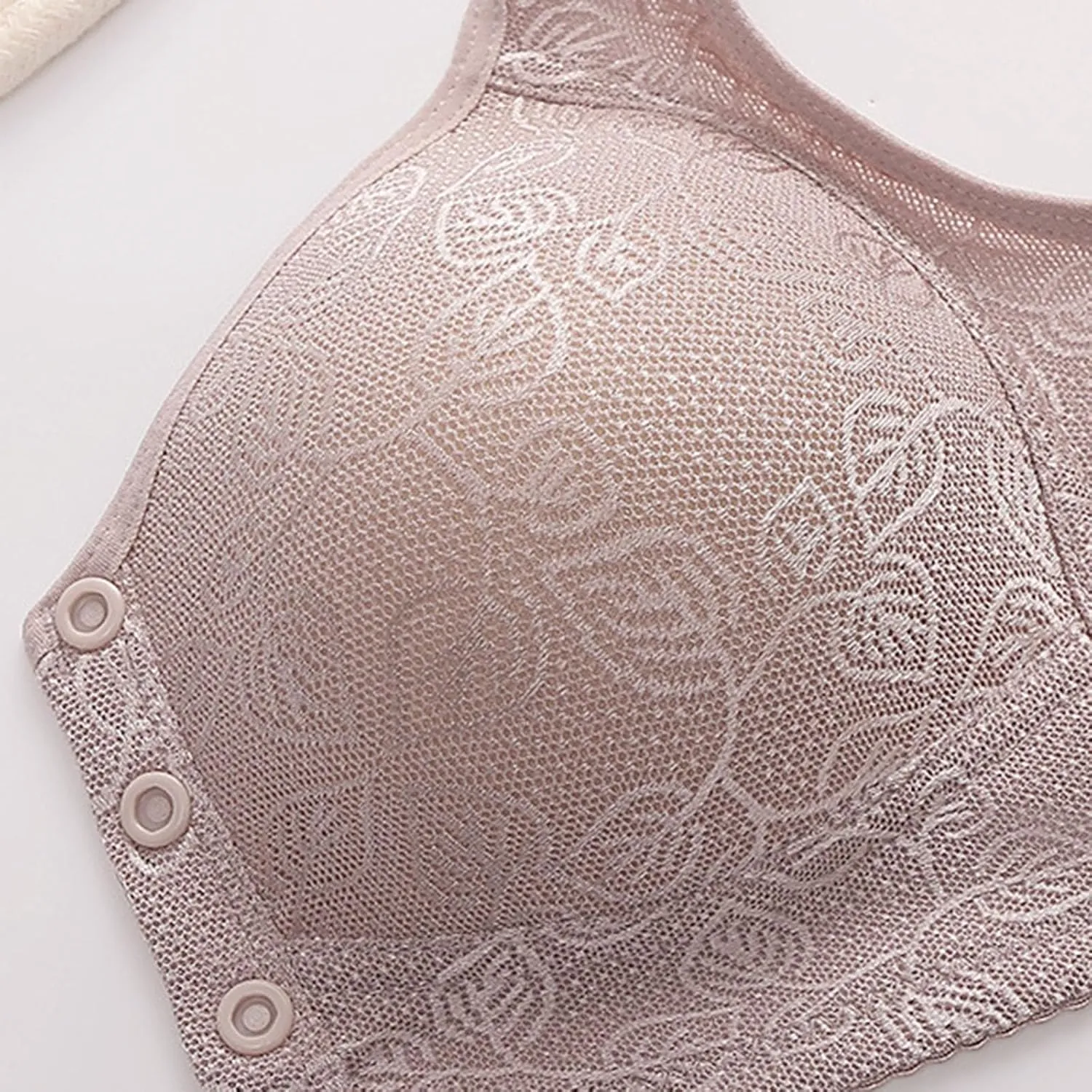 V Neck Criss Cross Back Padded Yoga Bra Bra Gathered Anti Sagging Non Ring Middle and Old Seamless High Impact Yoga