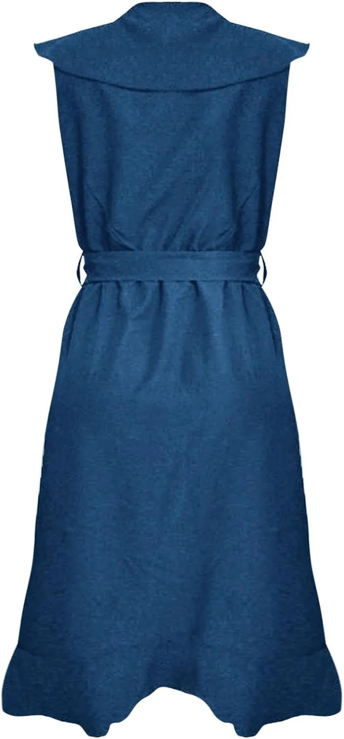 Wedding Guest Dresses for Women 2025 Gowns Evening Party Cocktail Dress Long Split Elegant V Neck Wrap Ruffle Guest Dresses